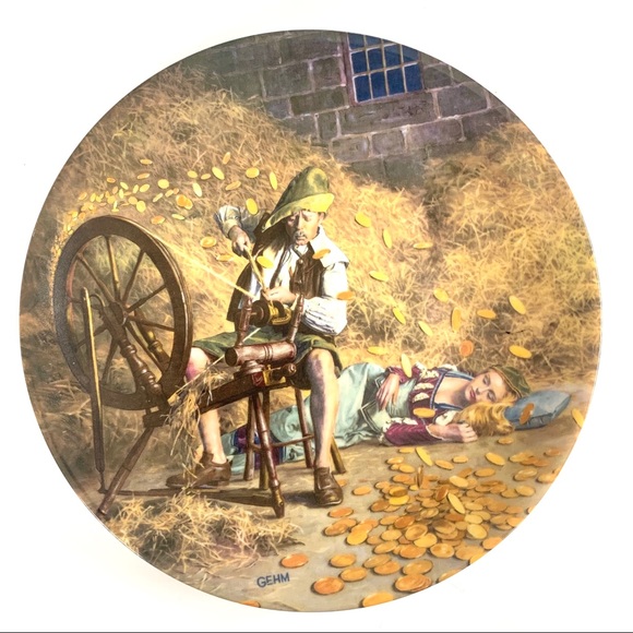 Vintage collectors fairytale plates (3) - Picture 6 of 7